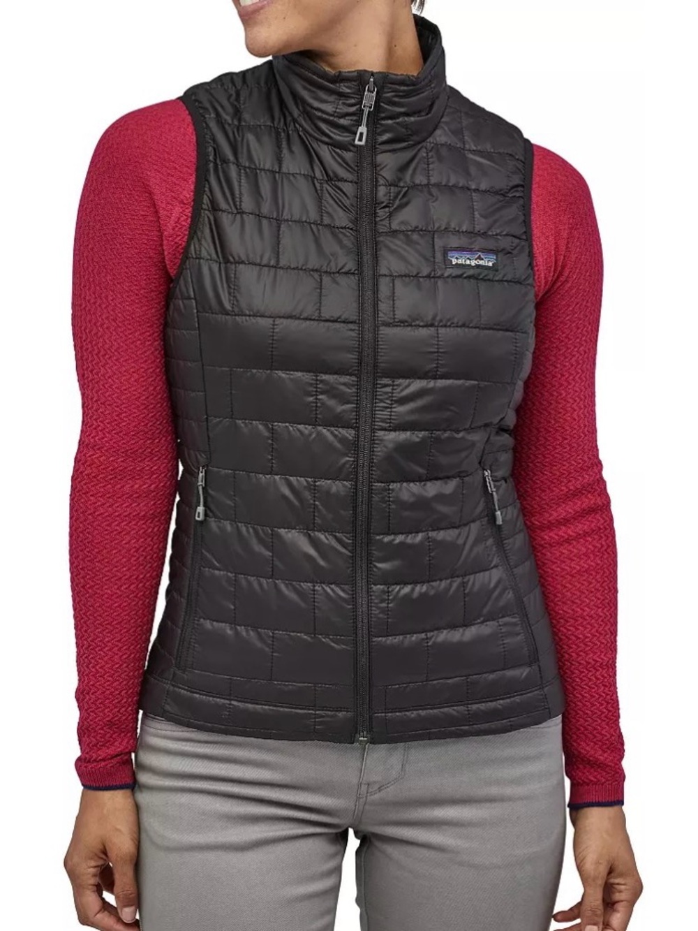 Patagonia Women's Black Nano Puff Insulated Vest | SIZE XS